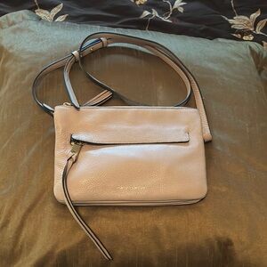 Vince Camuto Cream Crossbody Bag Minimalist Style